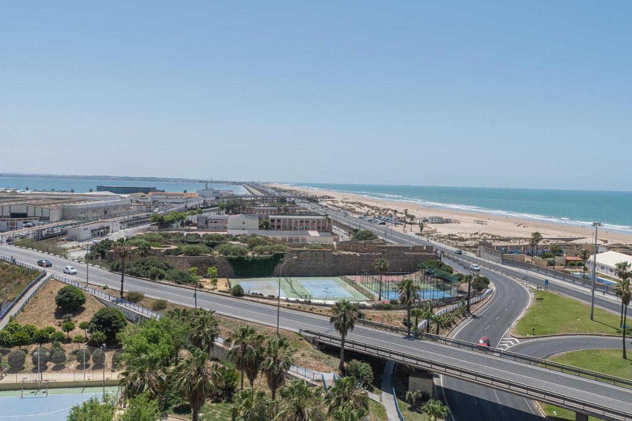 Apartamento Cortadura Playa Cádiz Eksteriør bilde